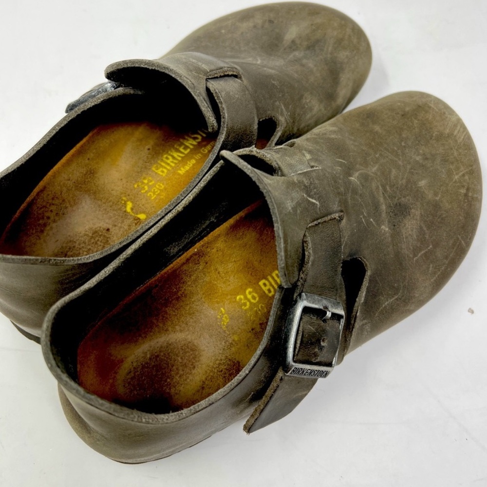 Birkenstock London Oiled Leather Habana Brown
Clogs Shoes